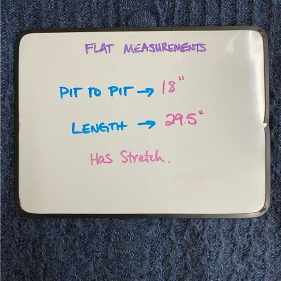 Vintage La Llama Blue Alpacaa Blend Knit Button Front Cardigan W Hood M - Picture 4 of 14